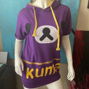 Anime Kuma Bear Hoodie